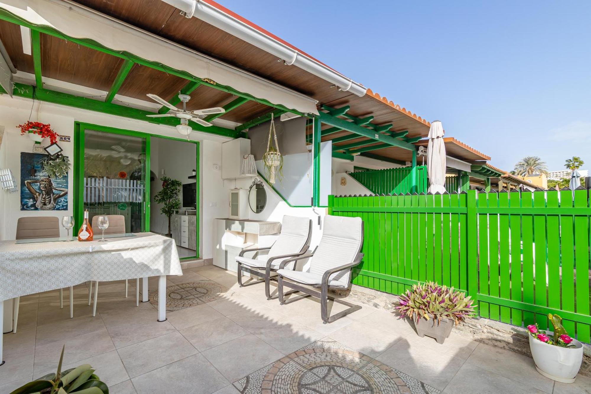 Andrea'S Bungalow, Garden, Barbecue And Pool! San Bartolomé Dış mekan fotoğraf