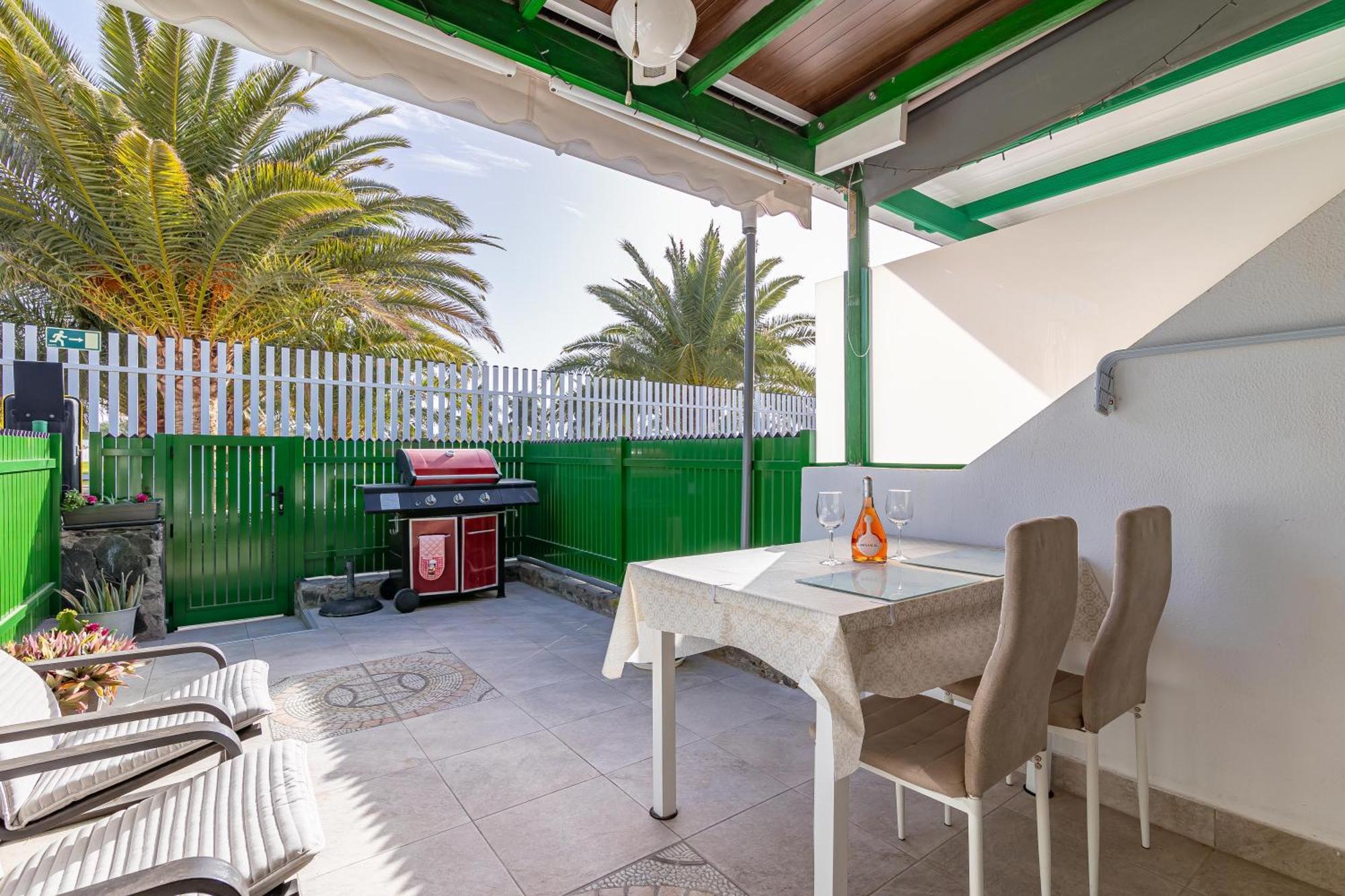 Andrea'S Bungalow, Garden, Barbecue And Pool! San Bartolomé Dış mekan fotoğraf