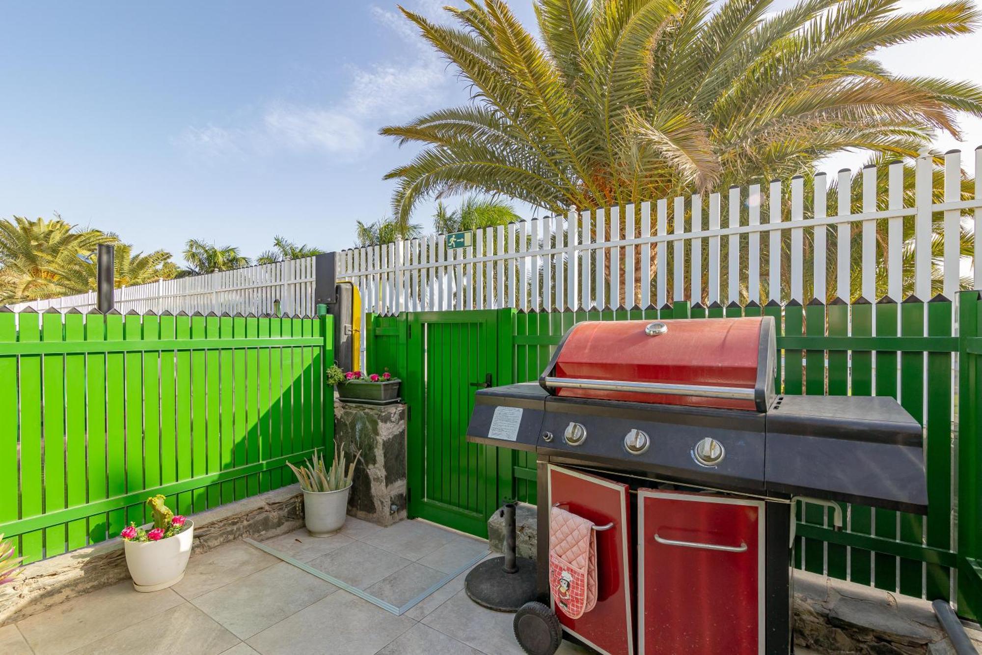 Andrea'S Bungalow, Garden, Barbecue And Pool! San Bartolomé Dış mekan fotoğraf